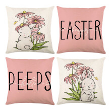 Cojines decorativos de Pascua de 45x45 cm. Cojines de terciopelo de Pascua para darle un toque festivo a tu habitación.