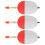 3PCS EVA Leucht Angeln Float Licht Stick Schaum 8