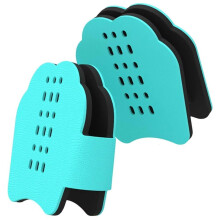 2 pieces badminton racket set portable interactive toy racket paddle outdoor games blue