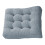 Almofada para cadeira com design acolchoado confortável, resistente às intempéries, universal, ideal para quarto, varanda e área externa 1