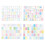 Bloc-notes en papier déchirable, 100 feuilles, feuilles-Binhong 2