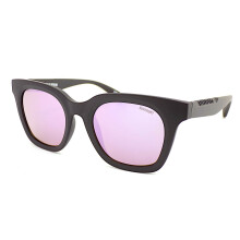 Superdry 5008 Sunglasses Matte Black with Pink Mirrored Lenses Women's 104