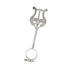 Clarinet Accessory Sets Metal Clarinet Lyre Sheet Music Clip Folding Holder for Clarinet Alto Lyre Sheet Music Clip, Alto Tenor Lyre Easy to Install