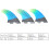 Fiberglas FCS2 Stilvolle Blau Grün Gradienten 10