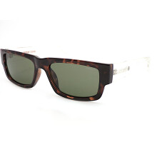 Superdry SDS 5005 Sunglasses Brown Tortoise Crystal Clear with Green Lenses 102