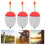 3PCS EVA Leucht Angeln Float Licht Stick Schaum 11