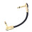 Kabel für Effektpedale für E-Gitarre, flach, 6