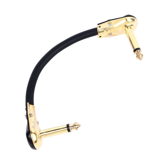 Kabel für Effektpedale für E-Gitarre, flach, 1