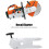 Pull Starter Recoil Assembly, Recoil Starter White Robuster Pull Starter Recoil Assembly Replacement Manual starter for the motor 2