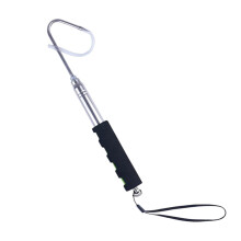 Fish Gaffle with Stainless Steel Spear Hook Gripper, Fish Lip Gripper with Soft Grip for Saltwater, 70cm