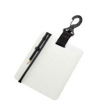 Scubas Diving writing board underwater notepad writing tablet with pencil and clip snorkeling record easy to use Ref: 5696