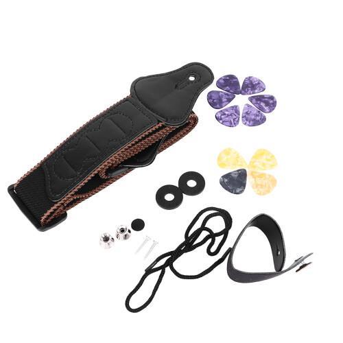 Gitarrengurt, verstellbar, weich, Schultergurt, 1
