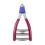Tennis Racket Stringing Machine 3Spring Starter Clamp, Starting Stringing Tool For Badminton Racket, Red 1