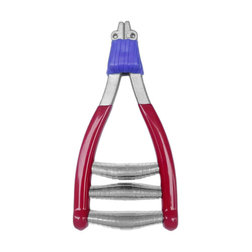 Tennis Racket Stringing Machine 3Spring Starter Clamp, Starting Stringing Tool For Badminton Racket, Red