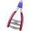 Tennis Racket Stringing Machine 3Spring Starter Clamp, Starting Stringing Tool For Badminton Racket, Red 2