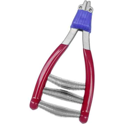 Tennis Racket Stringing Machine 3Spring Starter Clamp, Starting Stringing Tool For Badminton Racket, Red 1