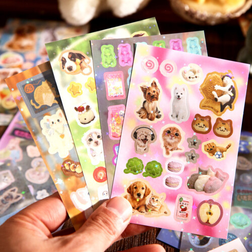 Künstlerischer Scrapbooking-Aufkleber,- B 1
