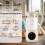 Automatic Plant Milk Maker, 1.4L Soy  Nut Milk Machine with 9 Functions, LED Touch Screen, BPA, White 3