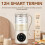 Automatic Plant Milk Maker, 1.4L Soy  Nut Milk Machine with 9 Functions, LED Touch Screen, BPA, White 2
