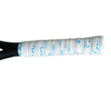 Badminton Racket Sweatband Racket Wrap Strap NonSlip Grip Tape Water Absorbent Self Adhesive Squash Racket Grip for Racket Day Blue