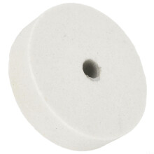 Ceramic Grinding Wheel for Double Grinding Machine, 3 Diameter, Polishing Jewelry (White)