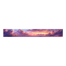 Freundliches Aufkleber-Bastelband für kreative-Schöne Wolken