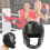 Boxing Headgear Closed Type, Professional Head Guard Sparring Helmet Black 3