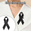 Innovatives Design, schwarze Bandbrosche, Bandnadelknotenbrosche 6