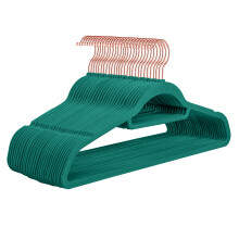 Cintres en velours ultra-fins pour placard, crochets robustes, design gain de place avec barre à cravate intégrée, surface en velours