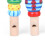 Holzpfeife Cartoon Mini Flöte Buntes 8