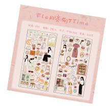 Künstlerischer Scrapbooking-Aufkleber,-5