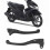 2PCS Bremskupplungshebel 8mm Motorradzubehör 12