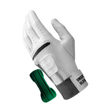 Golf training gloves – 2in1 leather with wrist protection  Nonslip for accuracy