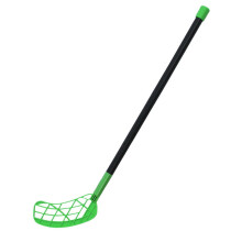 Field hockey stick, floor hockey stick, Dryland ice hockey for children, shaft length 25.6 inches, for entertainment exercises in kindergarten green