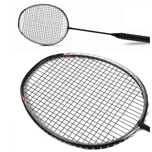 Badminton racket Carbon Professional with bag Ultralight Offensive