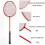 Badminton racket Carbon Professional with bag Ultralight Offensive 2