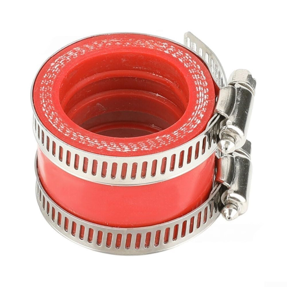 Motorbike Carburetor Adapter 35Mm Inlet Pipe For Atv Scooter Dirt Bike Go Kart Red 9323874429175