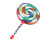 Kinder Handtrommel Multicolor Regenbogen 8