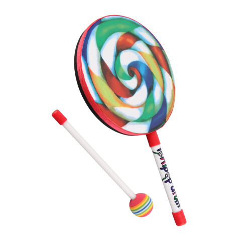 Kinder Handtrommel Multicolor Regenbogen 2