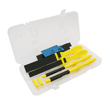 Metal Polishing Kit For Jewelry Making Abrasive Sanding Paper Rods Grinding Tools Oxide And Rust Removal Portable Design