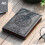 Handmade Notepad Personal Travel Journal Notepad Embossed-Grey 1