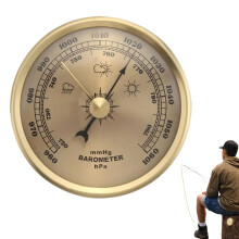 Fishing Barometer Atmospheric Pressure Indicator Outdoor Barometer For Fisherman Hiking Camping Boating Lake Surfing