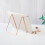 Simple Wrought Iron Organizer Tablet Book Stand-Rose gold 4