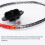 Badminton Racket String Meter, Tension Tester, Gauge Calibrator, Black, 042 lbs 4