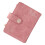 Nachfüllbarer Planer mit 5 Ringen, PU-Leder-Einband mit-Magenta 1