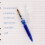 Anfänger-Kalligraphie-Tintenstift, einteilig, für-0,38 mm blau 3