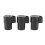 3PCS B Flache Altsaxophon Stecker ABS Kunststoff 1