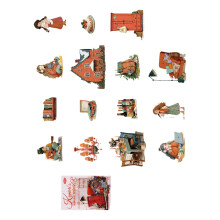 Künstlerische Dekore Aufkleber, Scrapbooking-Aufkleber,-Freizeit
