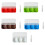 Flexible Silicone Popsicles Molds for Easy Releases Ice-Green 2