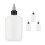 Set of 4 120ML Kitchen Squeeze Bottles Leak Resistant Caps for 1